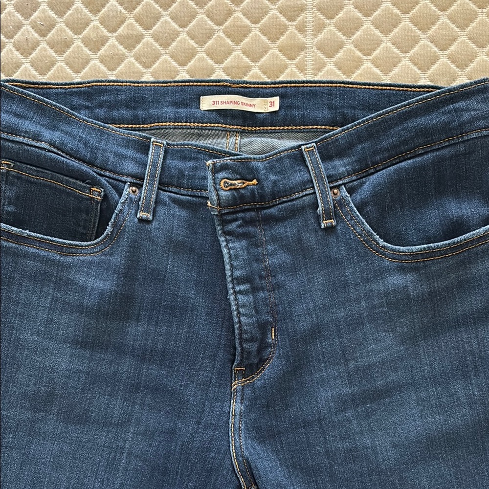 Levi's Women's Skinny Jeans - Dark Blue